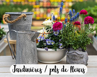 Jardinières et pots de fleurs